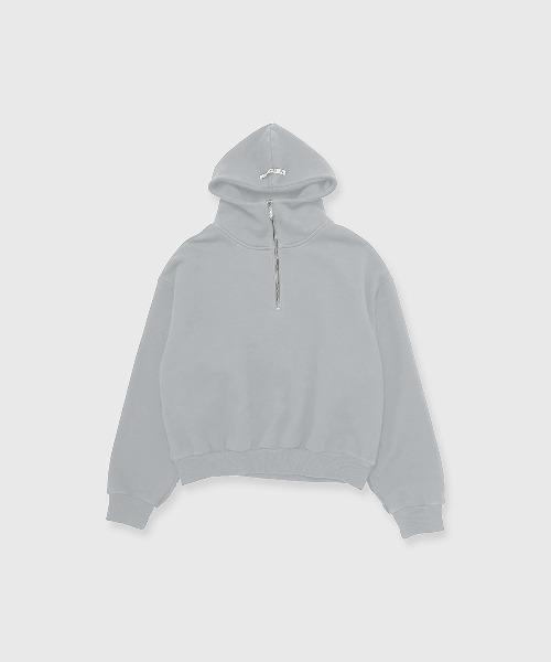 JOSE MOON】ZIPUP HOODIEチャコールグレー