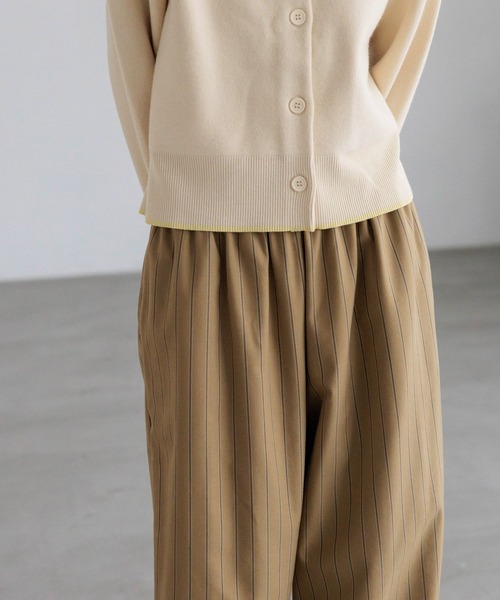 LOWRYS FARM（ローリーズファーム） パンツ ギャザーワイドイージー