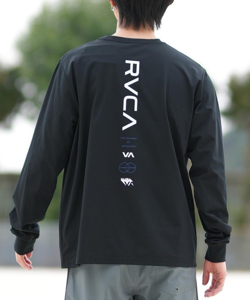 RVCA ラッシュガード RVCA/ルーカ 長袖Tシャツ 水陸両用
