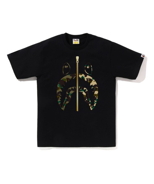 A BATHING APE tシャツ 1ST CAMO SEPARATE SHARK TEE メンズ