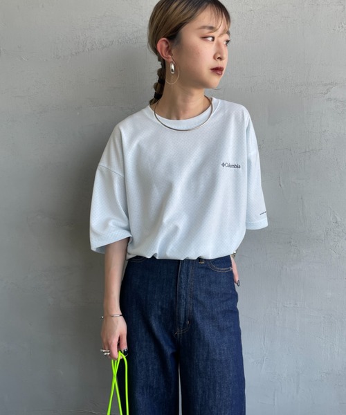 tシャツ 「WEB限定」「Columbia/コロンビア」 SUNRISE STRAIT OFZ バックプリントTシャツ レディース メンズ Columbia tシャツ 「WEB限定」「Columbia/コロンビア」 SUNRISE