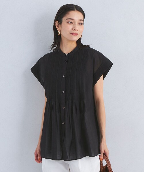 green label relaxing 春夏新作ブラウス green label relaxing ブラウス シャツ 「size SHORTあり
