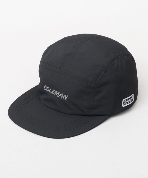 メッシュキャップ BLACK ^004 Coleman（コールマン） メッシュキャップ キャップ 帽子 Coleman刺繍
