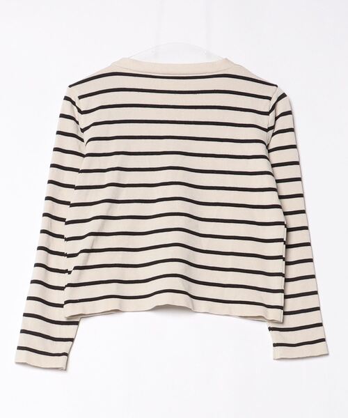 「deux amour」 ニットカーディガン FREE ホワイト レディース_画像2