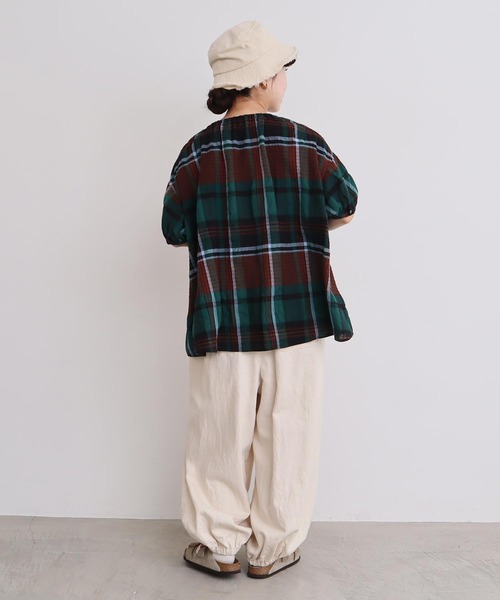 l'atelier du savon（アトリエドゥサボン） ブラウス シャツ ○高島