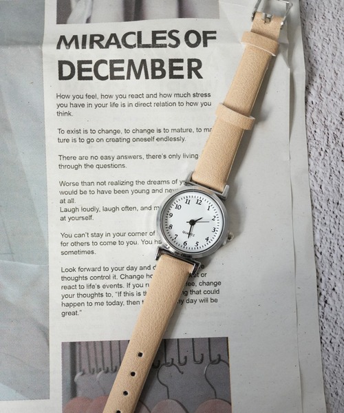 Port（ポート） 腕時計 「 」 シンプル カラー ベルト ウォッチ