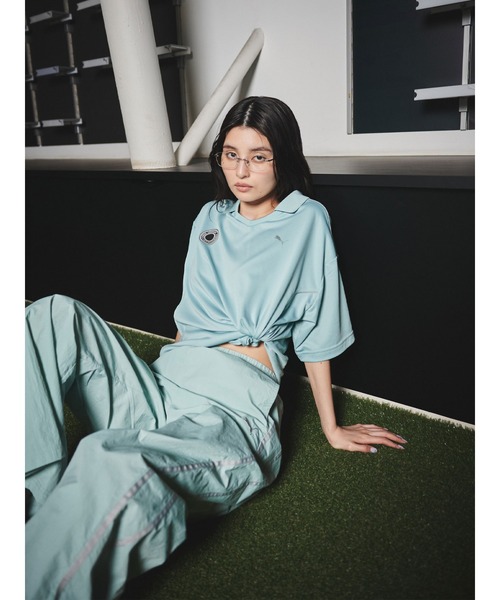 PUMA ブラウス シャツ UNGRID FOOTBALL SHIRTS レディース