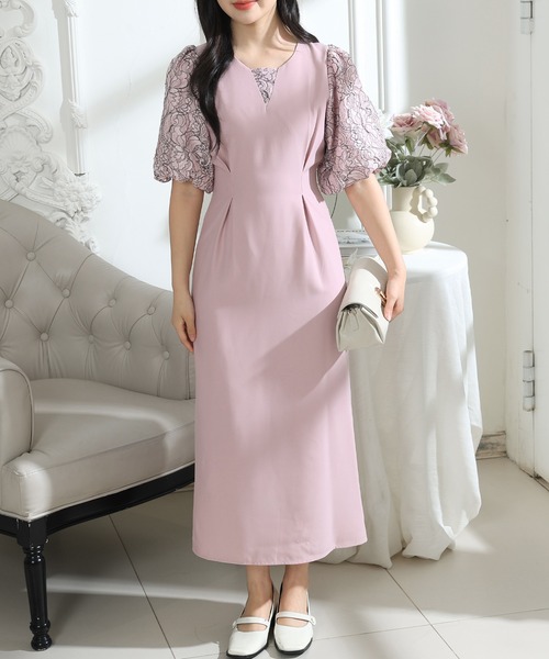 Lace Ladies（レースレディース） ワンピース フラワー レース