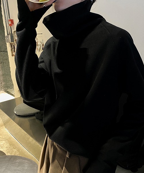 「chuclla」 タートルネックニット FREE アイボリー レディース_画像9