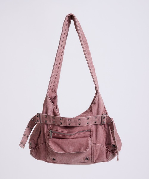 ANDER HUNK ショルダーバッグ Overdyed Denim Bag/オーバーダイ