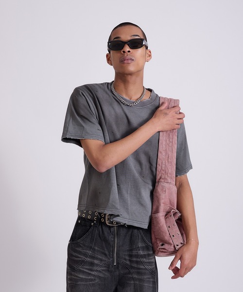 ANDER HUNK オーバーダイデニムバッグ セール】Overdyed Denim Bag/オーバーダイデニムバッグ