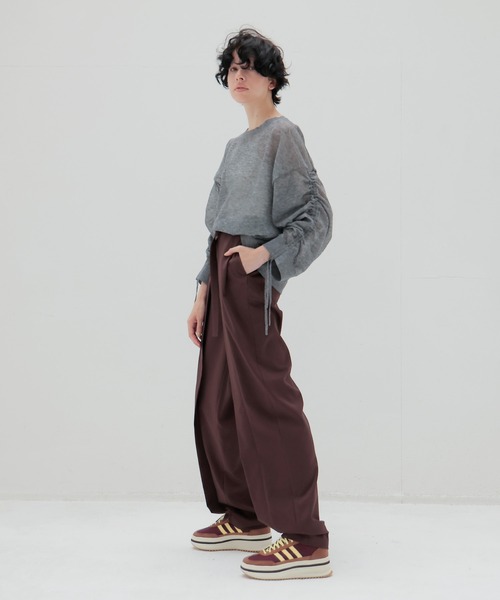 dresslave ドレスレイブ ニット オーバーニット ベージュニット DRESSLAVE｜ドレスレイブのニット/セーター（ベージュ系）通販 - ZOZOTOWN