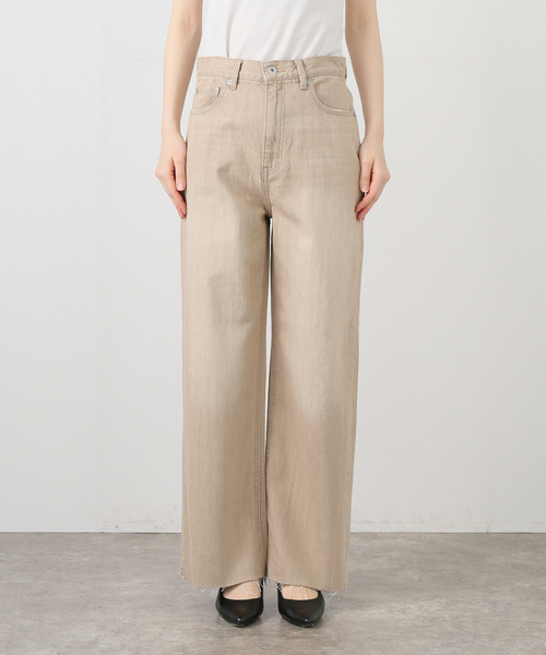 新品未使用　plage Tendre nature color デニム plage ジーンズ デニム デニムパンツ Tendre nature color