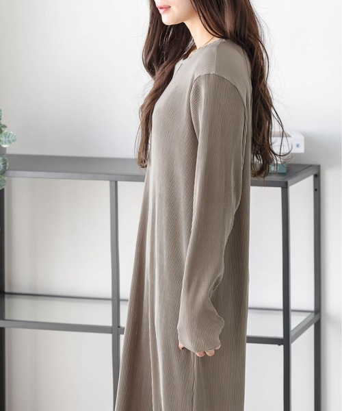 ワンピース セルフカットプリーツワンピース : ZOZOTOWN Yahoo!店
