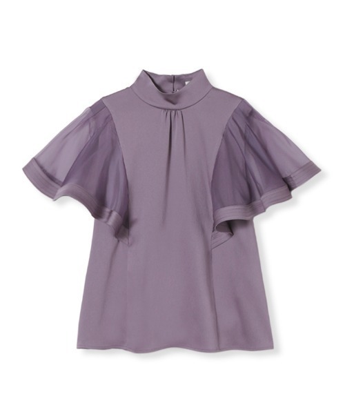 「FRAY I.D」 半袖ブラウス ONE SIZE ベージュ レディース FRAY I.D 「FRAY I.D」 半袖ブラウス 1 ベージュ レディース