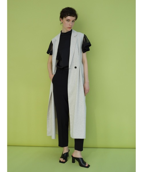 FRAY I.D 「FRAY I.D」 半袖ブラウス ONE SIZE ベージュ