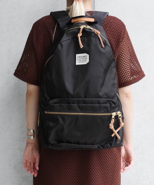 春☆FREDRIK PACKERS 420D DAY PACK☆ブラック☆ FREDRIK PACKERS（フレドリックパッカーズ） デイバック リュック