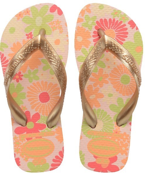 【日本未発売☆新品】ハワイアナス　限定サンダル havaianas サンダル (ハワイアナス) / Slim Logo Metallic