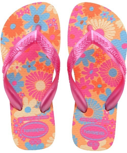 havaianas ビーチサンダル 37-38 カラフル havaianas サンダル (ハワイアナス) / Kids Flores キッズ