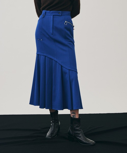 【美品】UNITED TOKYO ブラックロングスカート サイズ2 スラントカットスカート(1 BLACK): : ウィメンズ｜UNITED TOKYO