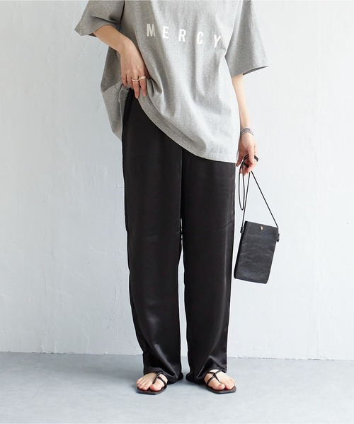 detente しゅあんさん サテンパンツ detente しゅあんさん サテンパンツ