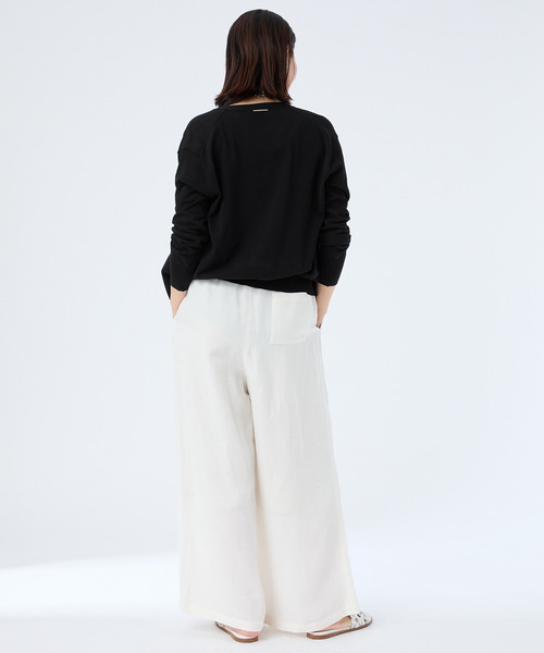 VERMEIL par iena カーディガン ICE Feel Cotton Knit Vネック