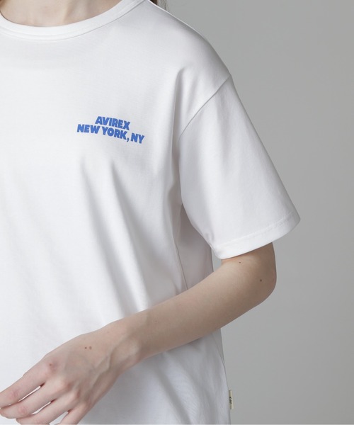 tシャツ 50TH ANIMALS T-SHIRT/50周年アニマルTシャツ レディース AVIREX tシャツ 50TH ANIMALS T-SHIRT/50周年アニマルTシャツ
