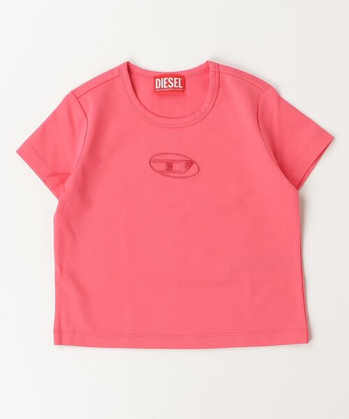 DIESEL 半袖Tシャツ レッド 新品タグ付き キッズ用 DIESEL KIDS tシャツ DIESEL（ディーゼル）Kids ＆ Junior