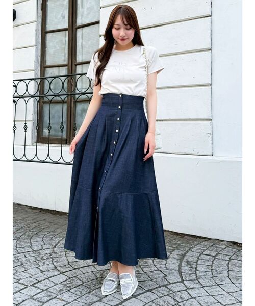 dazzlin　スカート dazzlin スカート ハイウエストエアリースカート : ZOZOTOWN
