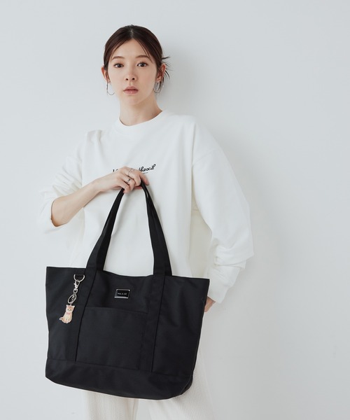 新品　定価29700円　タグ付き　ポール&amp;ジョー　アクセソワ　バッグ　牛革 PAUL & JOE ACCESSOIRES（ポールアンドジョーアクセソワ） トート