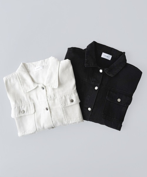 on：nue（オンニュ） デニムジャケット gジャン 「on:nue」「2色展開/3