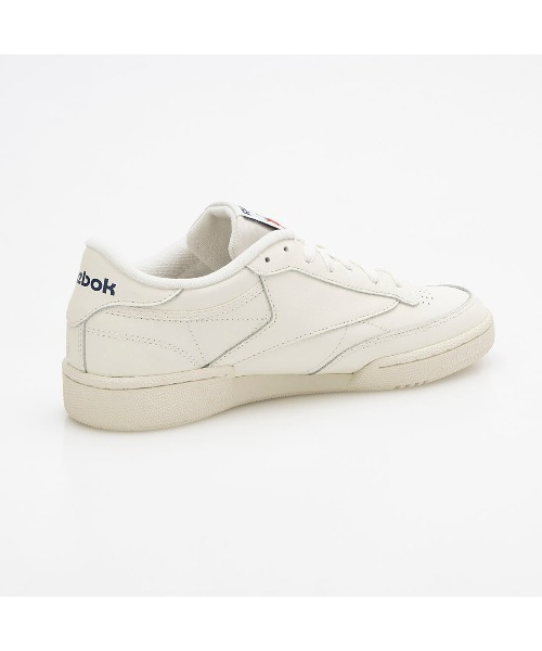 「Reebok」 ローカットスニーカー 24.5cm アイボリー メンズ_画像6