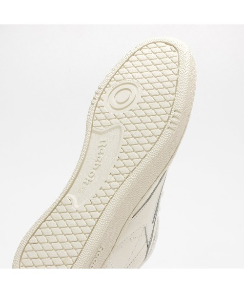 「Reebok」 ローカットスニーカー 24.5cm アイボリー メンズ_画像8