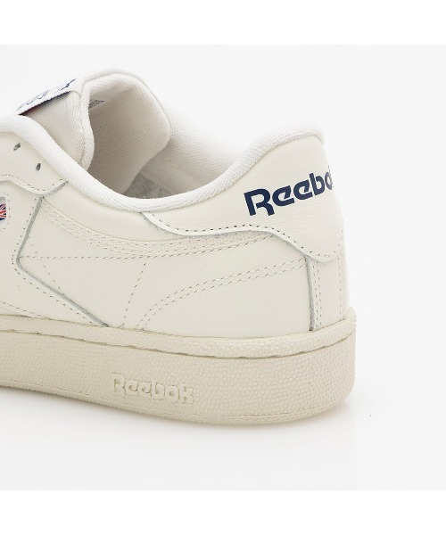 「Reebok」 ローカットスニーカー 24.5cm アイボリー メンズ_画像9