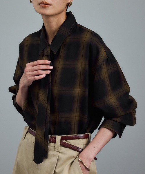 SALON adam et rope'（サロン アダム エ ロペ） ブラウス シャツ