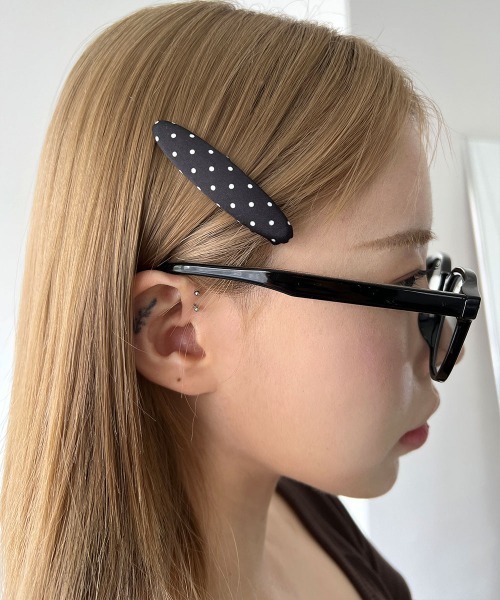 4INT. ヘアピン 「2pcs SET」クッション ドット ヘアピン : ZOZOTOWN