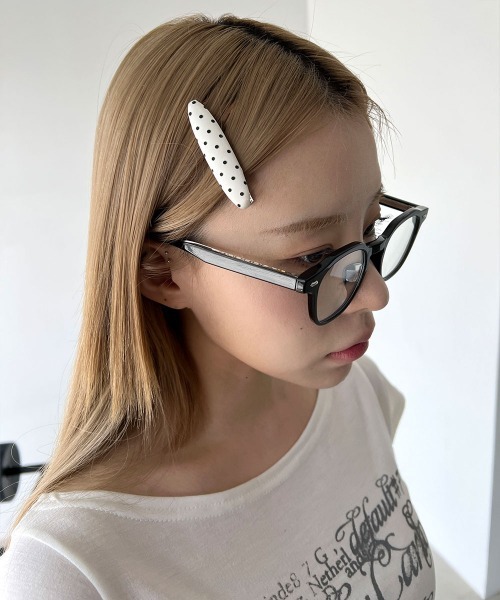 4INT. ヘアピン 「2pcs SET」クッション ドット ヘアピン : ZOZOTOWN