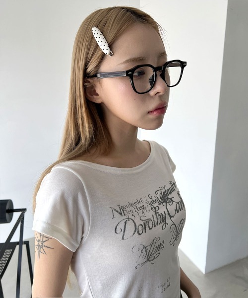 4INT. ヘアピン 「2pcs SET」クッション ドット ヘアピン : ZOZOTOWN