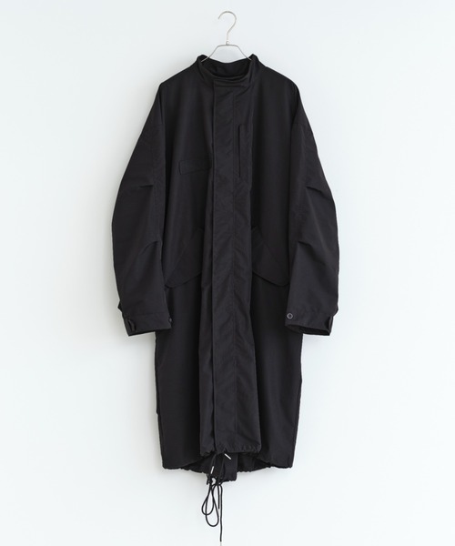 julius オーバーサイズナイロンモッズコート　707COM1 julius オーバーサイズナイロンモッズコート707COM1