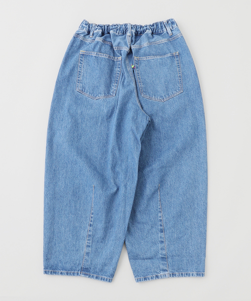 is-ness（イズネス） ジーンズ 5PK BALLOON PANTS (Enzyme Wash