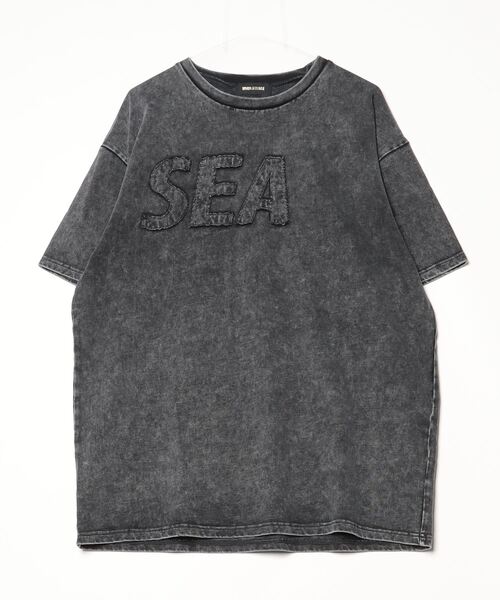 WIND AND SEA ブラック Tシャツ XL WIND AND SEA 「WIND SEA」 半袖Tシャツ X-LARGE ブラック メンズ