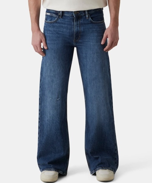ワイドパンツ ジーンズ GUESS JEANS Relaxed Bootcut デニムパンツ ワイドジーンズ メンズ メンズ