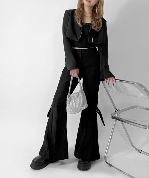 jiasecond. スラックス パンツ レディース : ZOZOTOWN Yahoo!店 - 通販