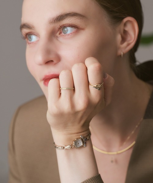 agete（アガット） 指輪 リング 「Limited Edition」K10ダイヤモンド