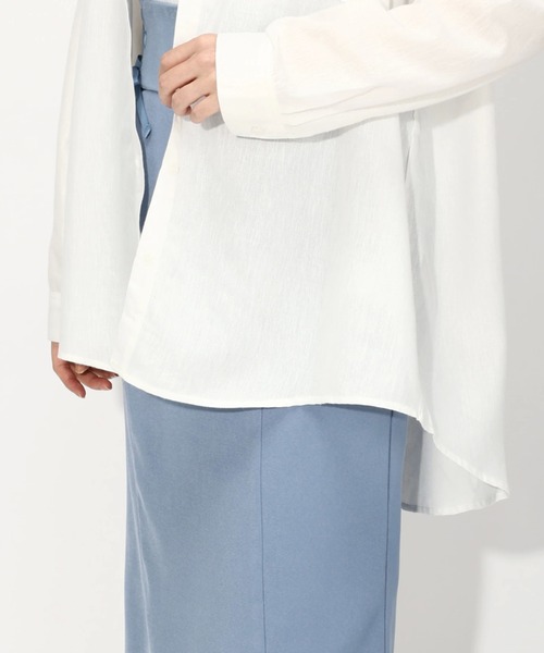 「MISCH MASCH」 長袖シャツ MEDIUM ベージュ レディース_画像2