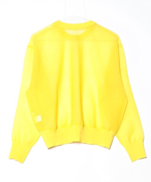 「CITEN」 長袖ニット FREE イエロー レディース_画像2