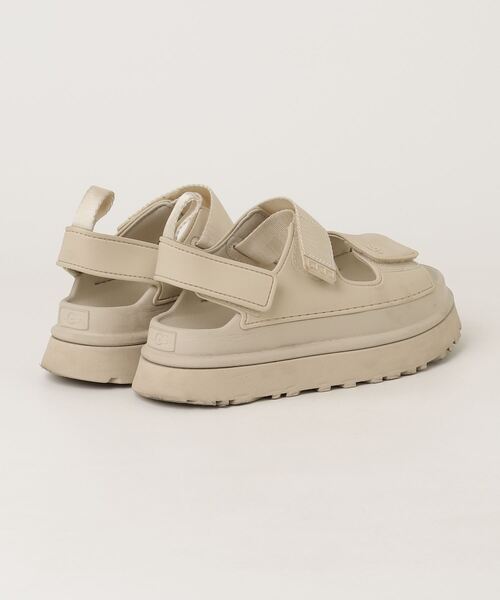 「UGG」 フラットサンダル 6 ベージュ レディース_画像2