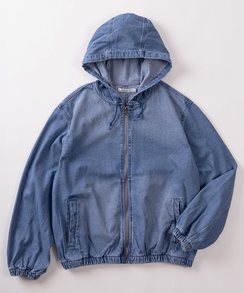 デニムジャケット gジャン 「83」ヴィンテージライク ウォッシュ加工