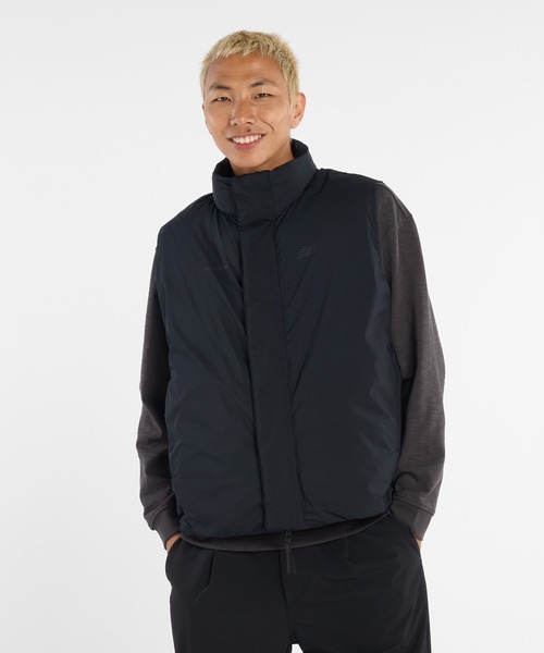 New Balance（ニューバランス） ダウンベスト ベスト NB GREY ダウン
