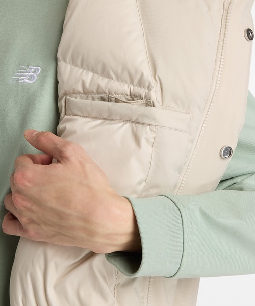 New Balance（ニューバランス） ダウンベスト ベスト NB GREY ダウン